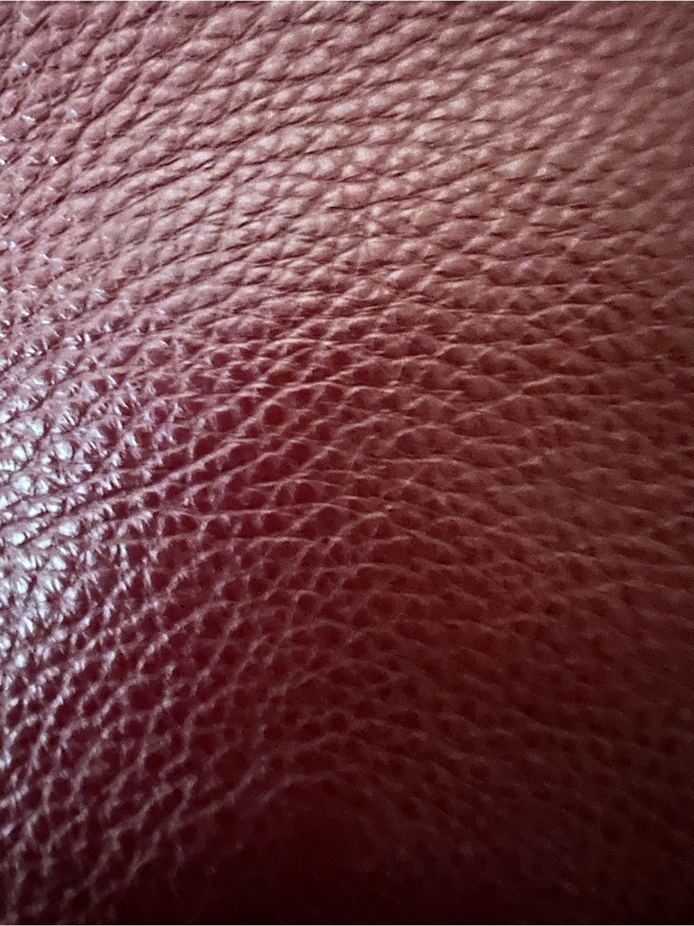 Vintage Marc Jacobs Leather Multi-Pocket Leather Hobo Bag Color: Merlot - Picture 7 of 7